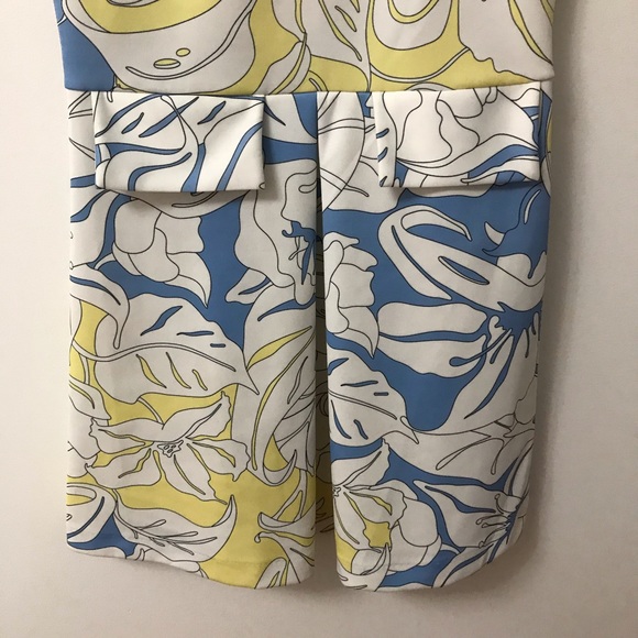 ZARA TROPICAL FLORAL PRINT DRESS - Picture 4 of 9